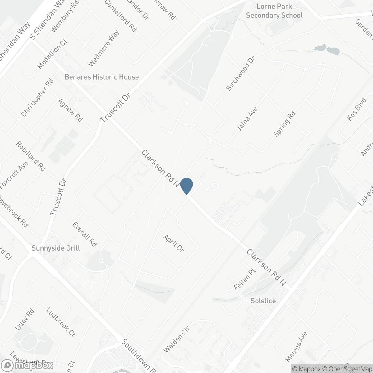 1273 CLARKSON ROAD N, Mississauga, Ontario L5J 2W4